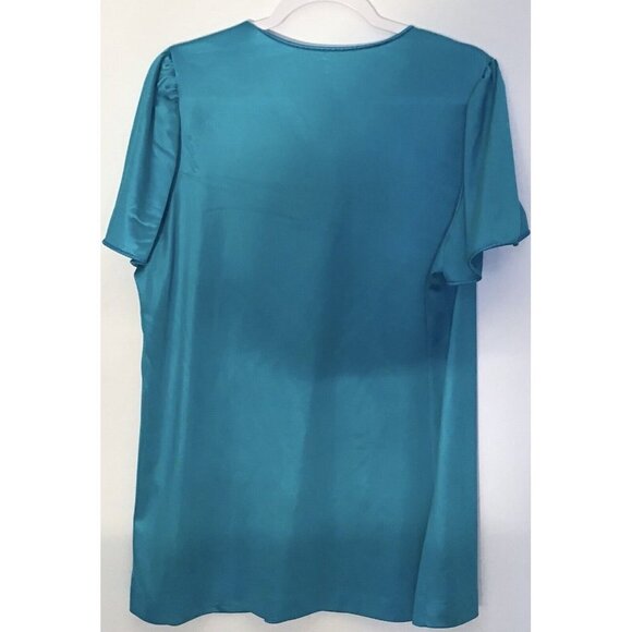 Vintage like grandma’s - 2 pc top and bottom - feels like silk - Large or XL - Picture 2 of 8